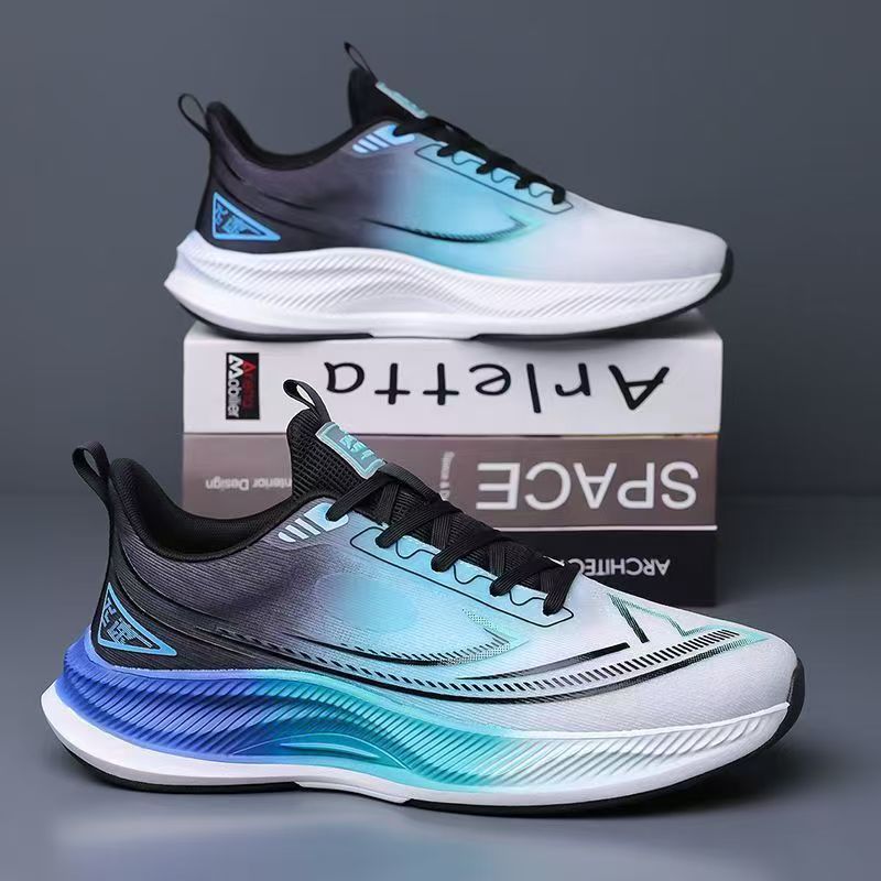 Sneakers Spring new mesh comfortable and lightweight sneakers platform color matching student shoes