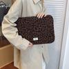 Leopard Print Portable Laptop Carrying Case Computer Bag Fits 11/13/15 Inch Laptops Protective Sleeve For School Work Travels