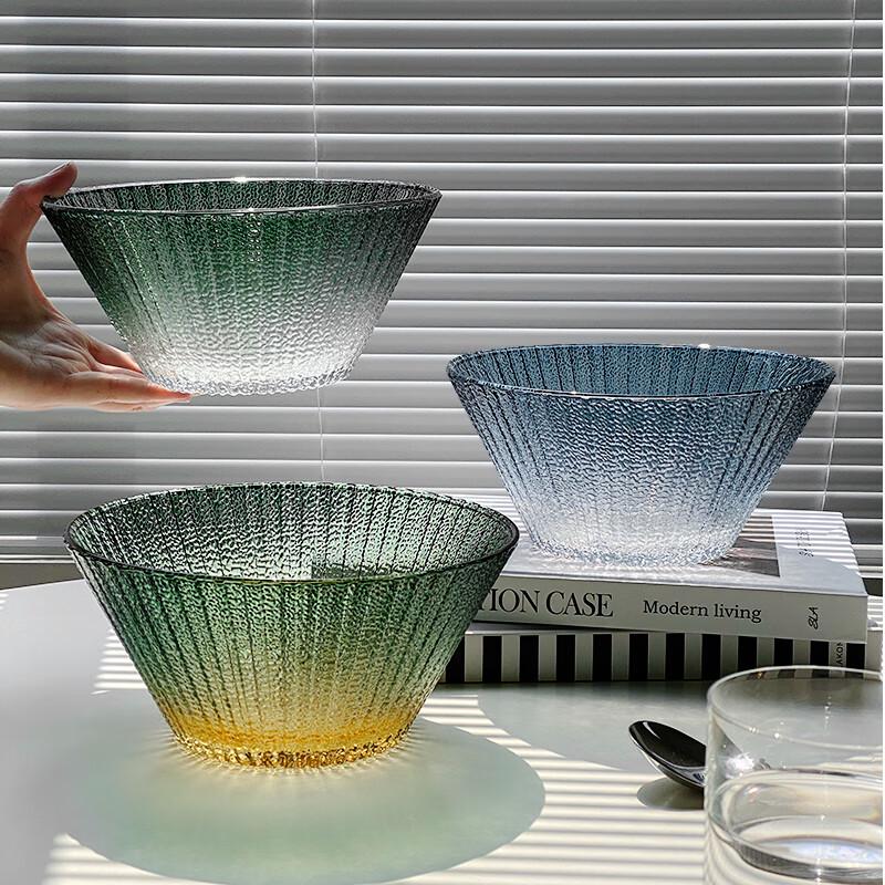 Набор жаропрочных стеклянных мисок Wuhe Nordic