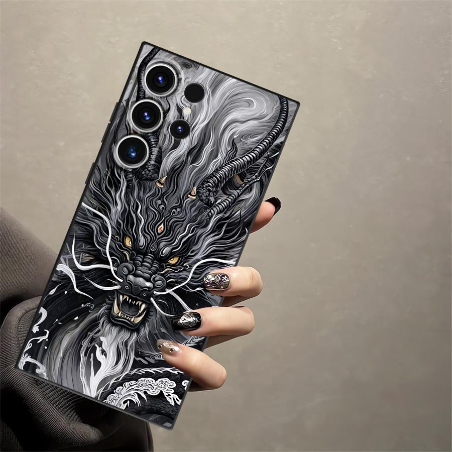 Cool Dragon Funda Phone Cover Case for Samsung Galaxy S26 Ultra S23 Note 20 8 9 10 S21 FE S25 Plus S10 S9 S20 Ultra S24