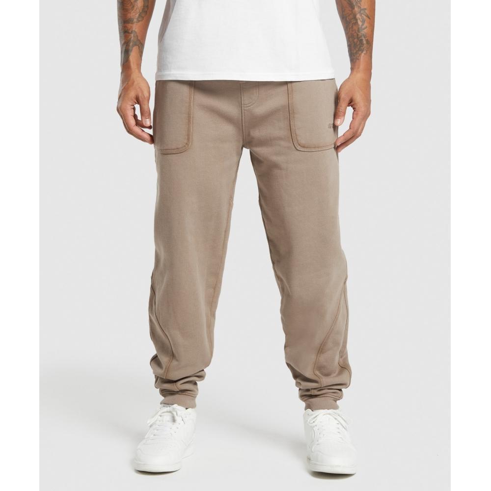

Gymshark Heavyweight Joggers Lifestyle Brown A1c9o Nc0s XS
