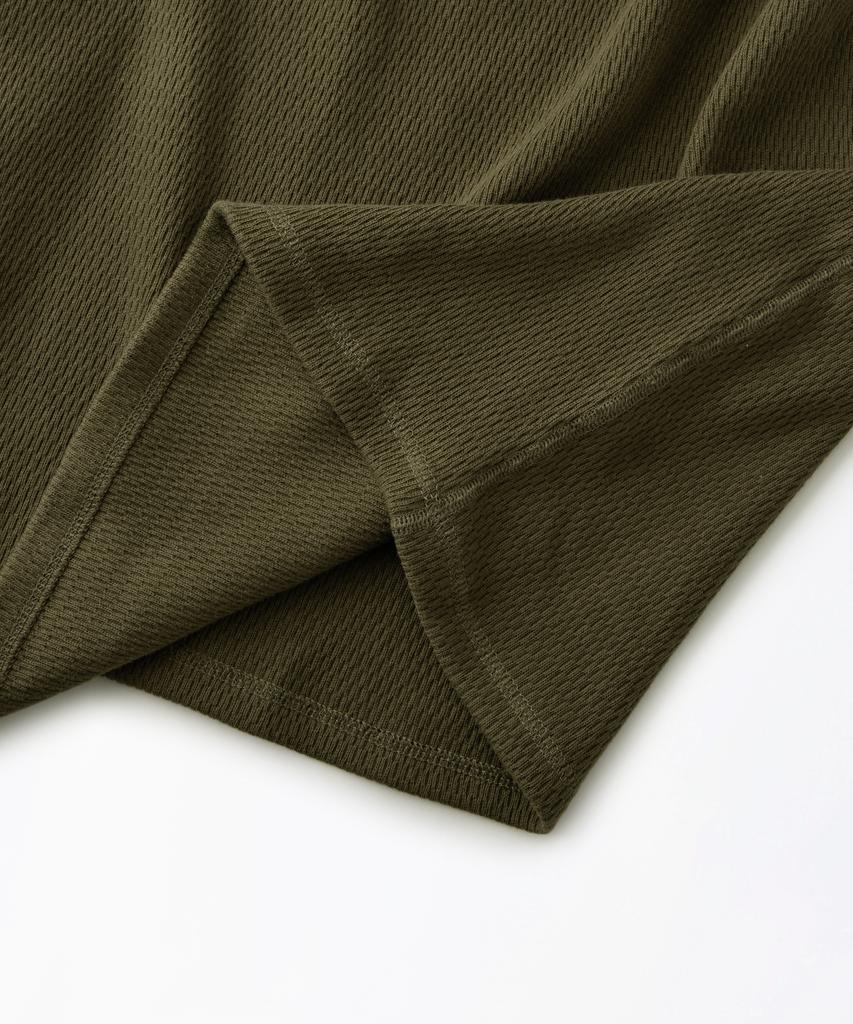 OUTSTANDING Thermal Long Sleeve Tee_Olive