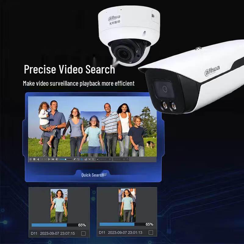 Telecamera di rete Dahua 6MP Dual-Light PoE spina CN (adattatore incluso)