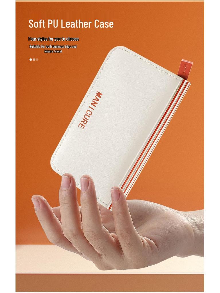 Premium Nail Care Set: High-Quality Manicure Tools with Angled Clippers, Scissors, and Cuticle Trimmers.