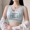 Summer Style Seamless Wireless Plus Size Bra: Anti-Exposure & Anti-Sagging Design