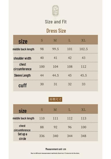 JK&JS Chinese Style Embroidered Tencel Linen Dress