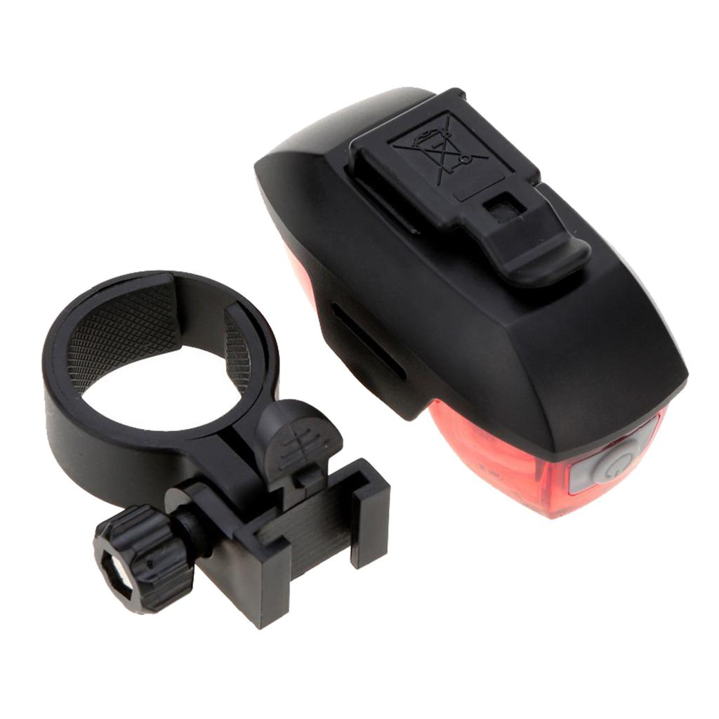 Bicycles Cycling Tail Ligh Bicycles Lights 2 LED Bike Rear Lights 3 Modes Red Bright Safety Battery Bicycles Accessories