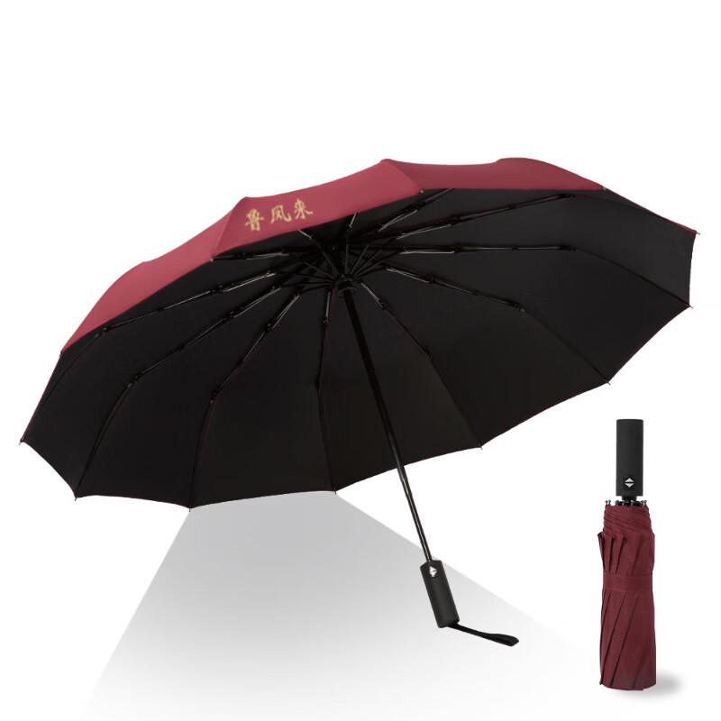 Automatic Folding 10-Rib Sun & Rain Umbrella 10 Ribs