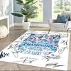 Manchester City Floor Rug Office Rug Perfect For Hallway Foyer Kitchen Game Room Antislip Rug Decorate Offices Birthdaychristmas Gift