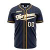 Amerikanisches Retro-Alphabet High Street Trendiges Baseball-Trikot Modisches Schnelltrocknendes Atmungsaktives 3D-Digitaldruck Kurzärmeliges Oberteil