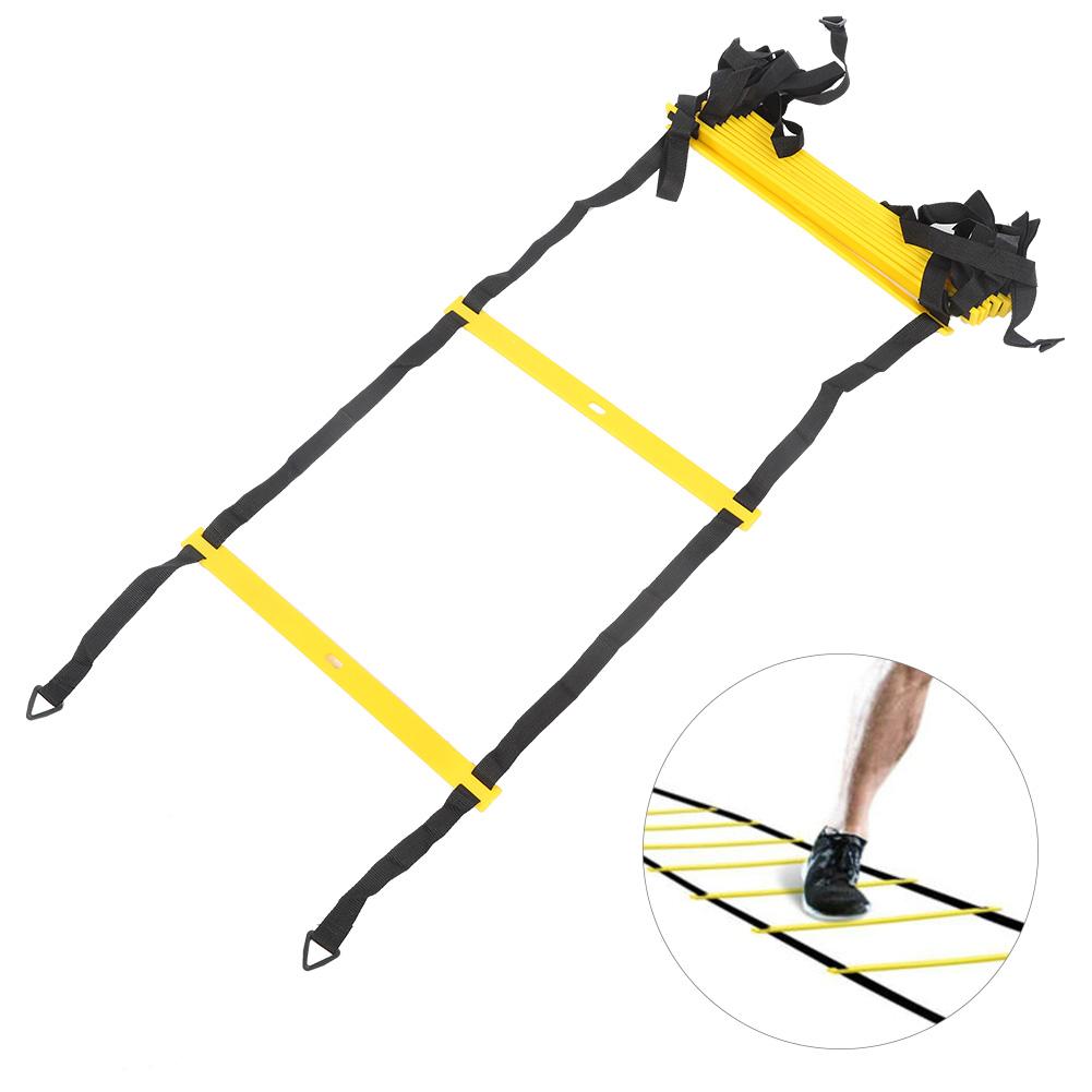 12 Rungs Running Competition Football Training Warm Up Speed Reinforced Soft Agile Step Ladder