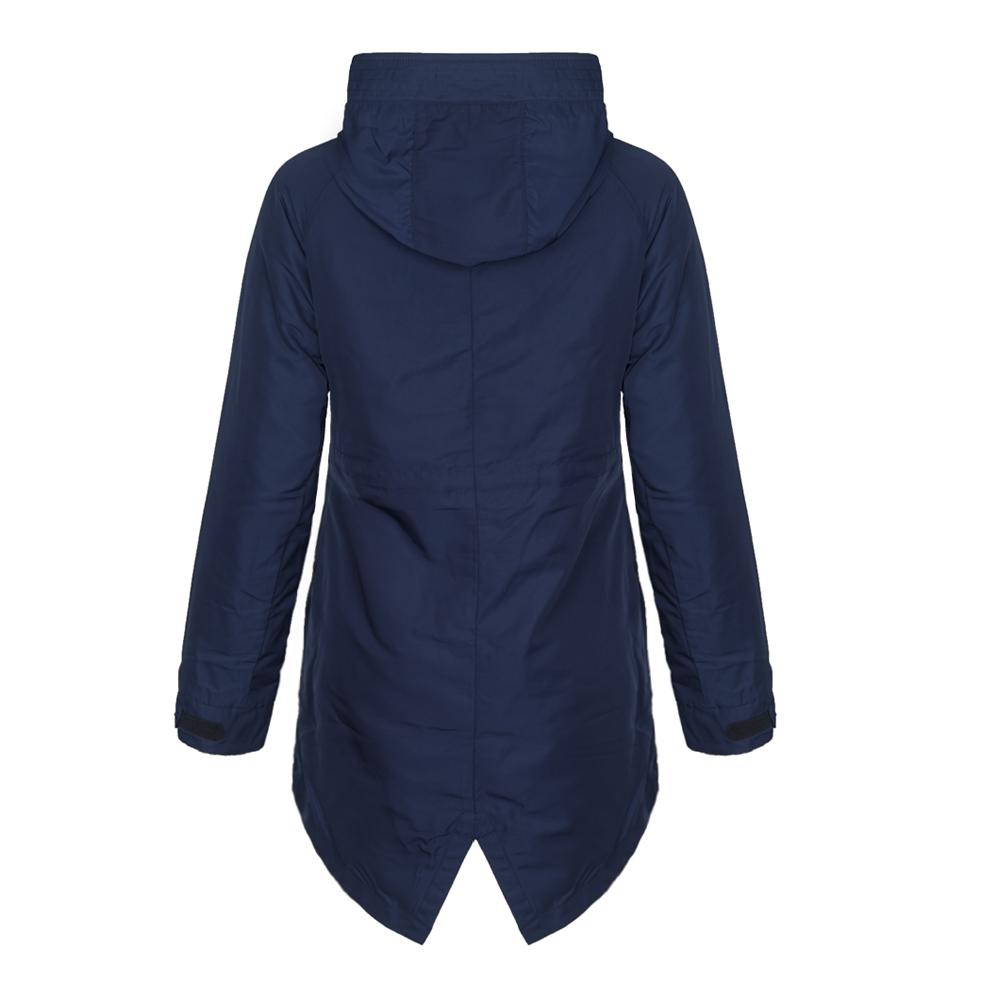 adidas W Xploric 3 Σε 1 Λογότυπο Μπουφάν με Κουκούλα και Φερμουάρ Casual Γυναικεία Μπουφάν Μπλε BQ8694