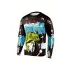 Fishing Shirts Men's T-Shirts Long Sleeve Men Clothes Autumn Streetwear Top Pullovers Male T Shirt Outdoor Casual Men's Clothing