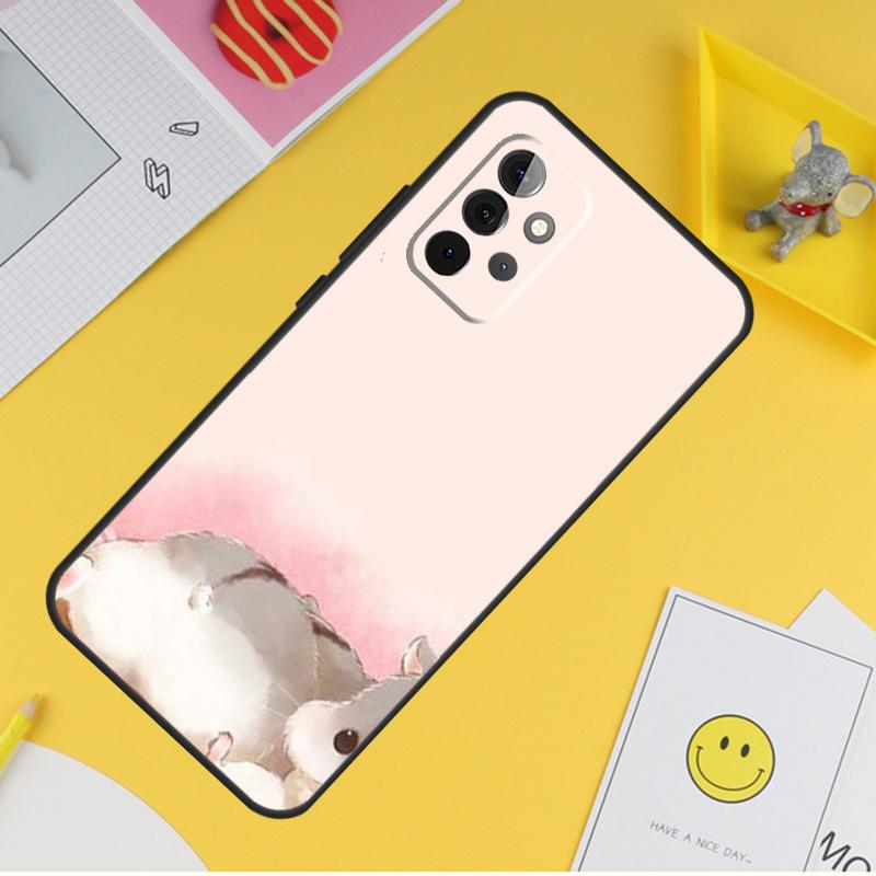 Hamsters Case For Samsung Galaxy A15 A17 A54 A34 A14 A13 A23 A33 A53 A52 A32 A12 A56 A36 A16 A35 A55
