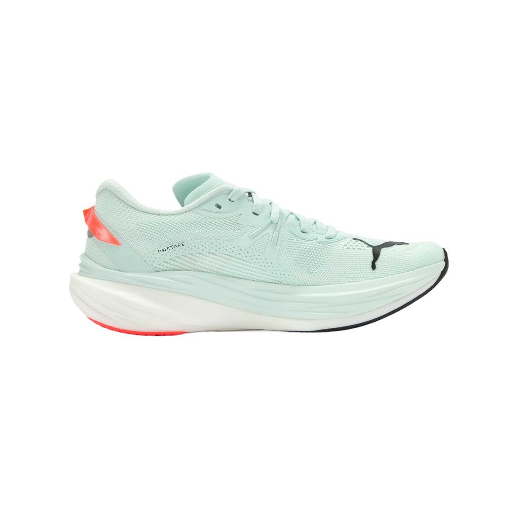 Puma Deviate Nitro 3 Peaceful Blue Men Sneakers Green Glowing-Red 309707-19