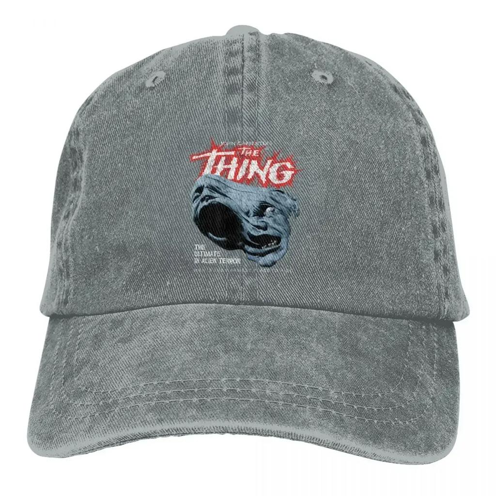 Summer Cap Sun Visor The Thing John Carpenter Horror Sci Fi Hip Hop Caps The Thing Cowboy Hat Peaked Hats