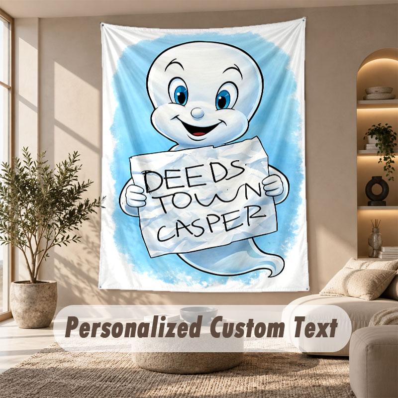 Wall Hanging Tapestry Art Cloth Bedroom Room Background DecorCasper the Friendly Ghost