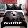 3pcs Duvet Cover Set (1*Duvet Cover + 2*Pillowcase, Without Core), Custom Name Final Fantasy Pattern Bedding Set, Home Bedroom Decor Gift
