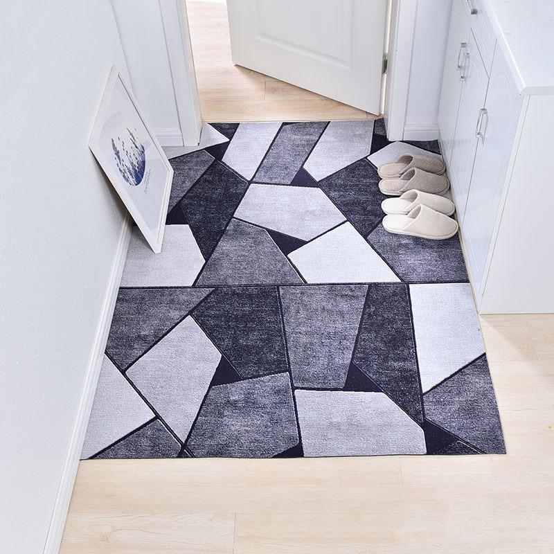 

Вітальня Нековзка абсорбуюча прокладка Домашній килимок від дверей до дверей Килимок для дверей у скандинавському стилі 90*100cm