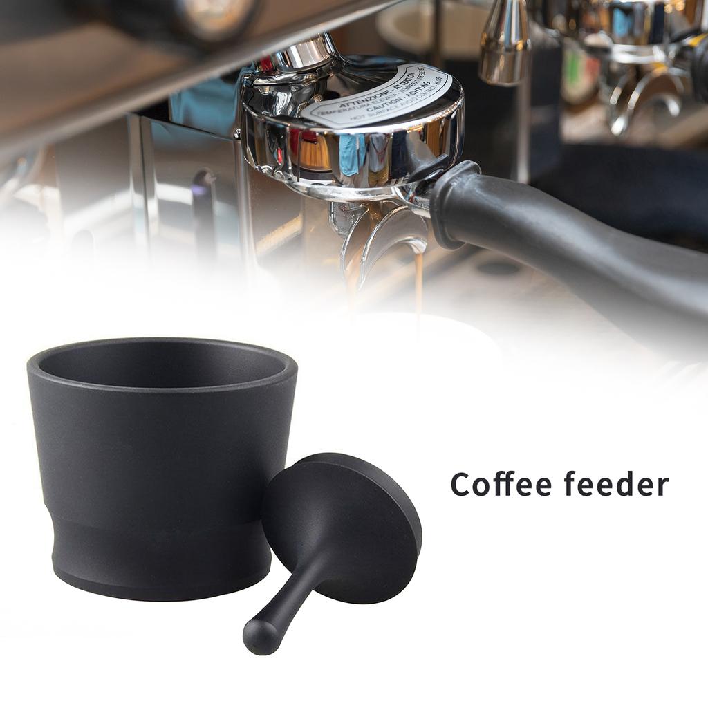 51MM/58MM Aluminum Alloy Press Coffee Tamper Press Dosing Ring Cup Espresso Barista Handle Powder Picker For EK43 Grinder