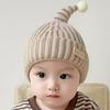 2025 Autumn/Winter Unisex Korean Knit Wool Hat for Kids and Babies - Warm, Trendy Pullover Design