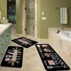 1Pcs Anti Fatigue Kitchen Rugs,  Simple Print Waterproof Non-Slip Thick Cushioned Kitchen Mat Heavy Duty Comfort Standing Mat for Kitchen