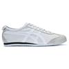 ONITSUKA TIGER Mexico 66 Leder Retro Vielseitig Sport Stoßdämpfend Rutschfest Langlebig Low-Top Freizeitschuhe Unisex Sneaker Off-White D4J2L-9001