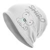 Shiro Crayons Shin-chans Dog Caps  Hip Hop Adult Street Skullies Beanies Hats Spring Warm Dual-use Bonnet Knit Hat