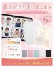 Trading Card Case 320 For Fandom Trading Card Acrylic Sticker A5 Size NZ-base Holds Cards Activities File, 6-Ring Binder, Card, Stand, Storage,