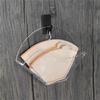 Coffee Filter Holder Manual Brewing Tool Paper Dispenser Coffee Filter Stand Acrylic Texture Suitable for Paper Filter