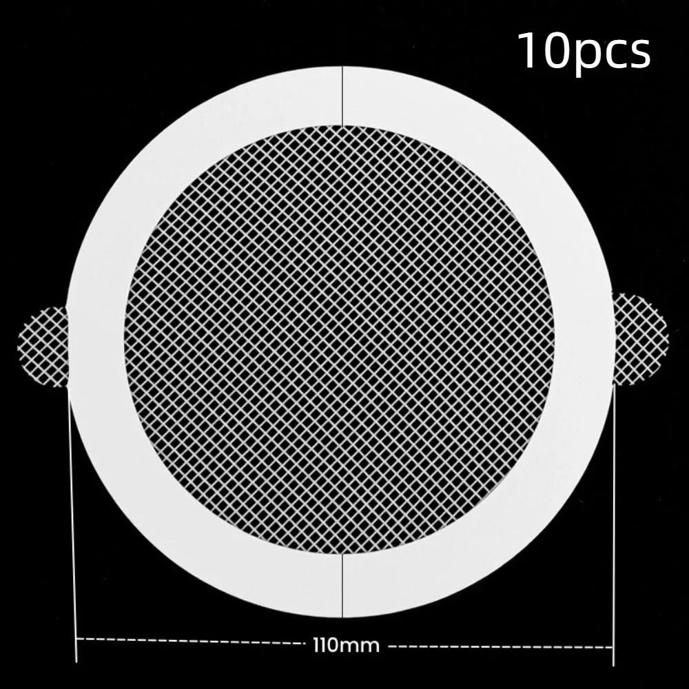10Pcs Anti-blocking Anti-blocking Filter Screen Self-Adhesive Waterproof Drain Stopper Cover Mesh Hair Catcher Bathroom