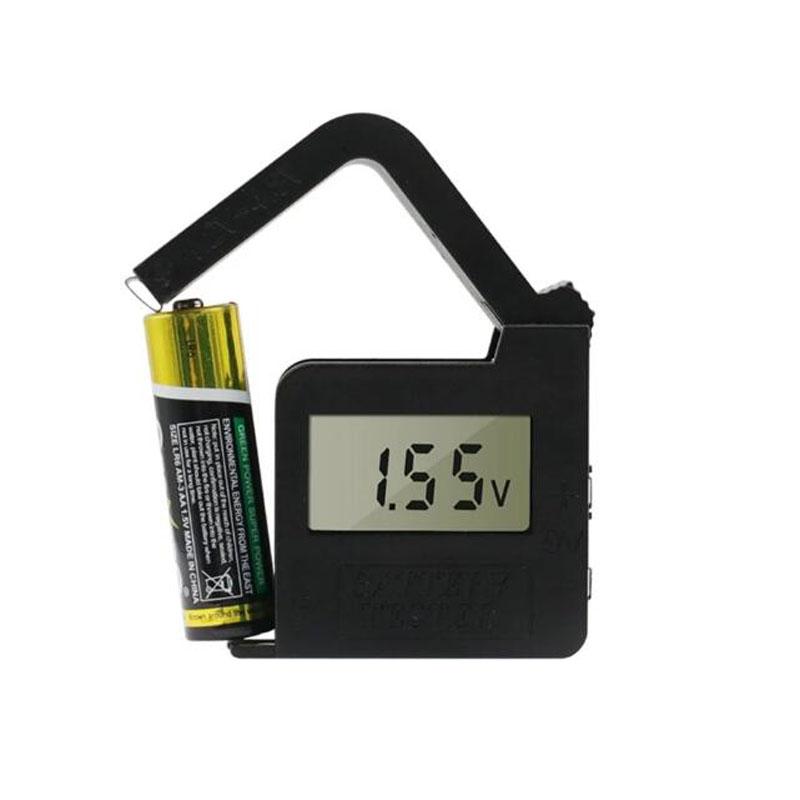 

Цифровой тестер аккумуляторов для 18650-Lithium / AA / AAA / C / D / 9V / 1.5V аккумуляторов Volt Checker Monitor Battery Tester Pack of 1