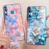 Phone Case For Infinix Hot 8 Cover Cute Cat Luxury Fashion Funny Painted Casing For Infinix X650C X650B X650D