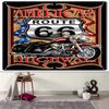 1pc U.S. Route 66 Tapestry, Living Room, Bedroom, Office, Party Decor, Ideal Festive Gift