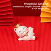 Cute Mobile Phone Stand Decoration Cute Maneki Neko Resin Office DeskCute Gift Decoration