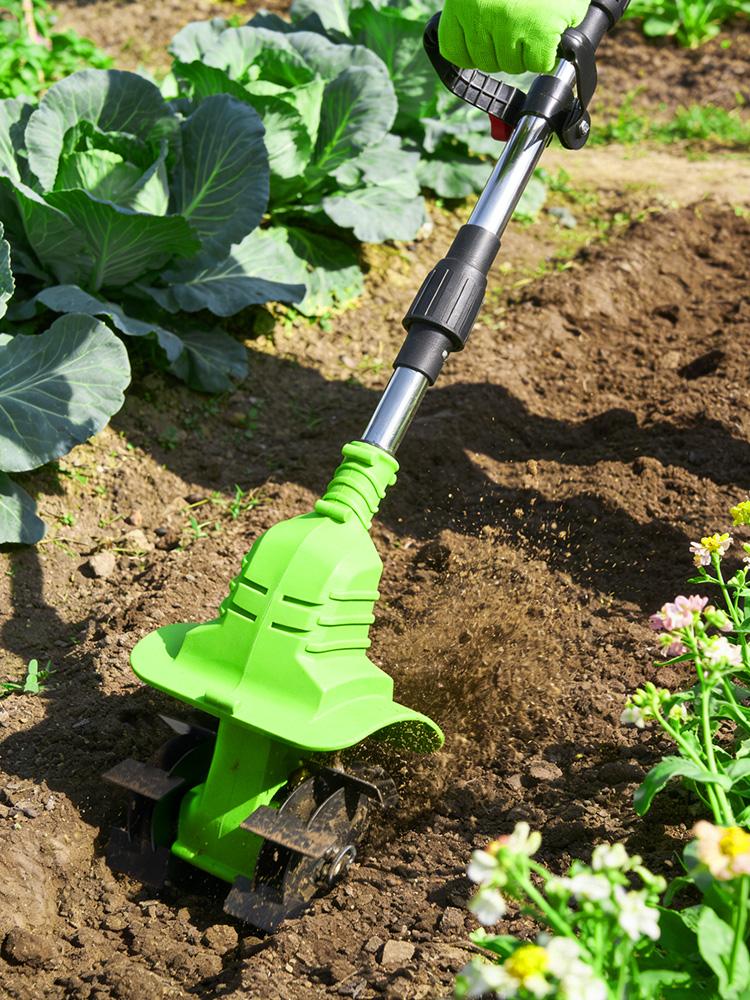 ONEGREEN 2W1 Elektryczny Kultywator Glebogryzarka Kosiarka Rototiller Do Uprawy Gleby Narzędzie Skaryfikujące Do Akumulatora Makita 18V Pin