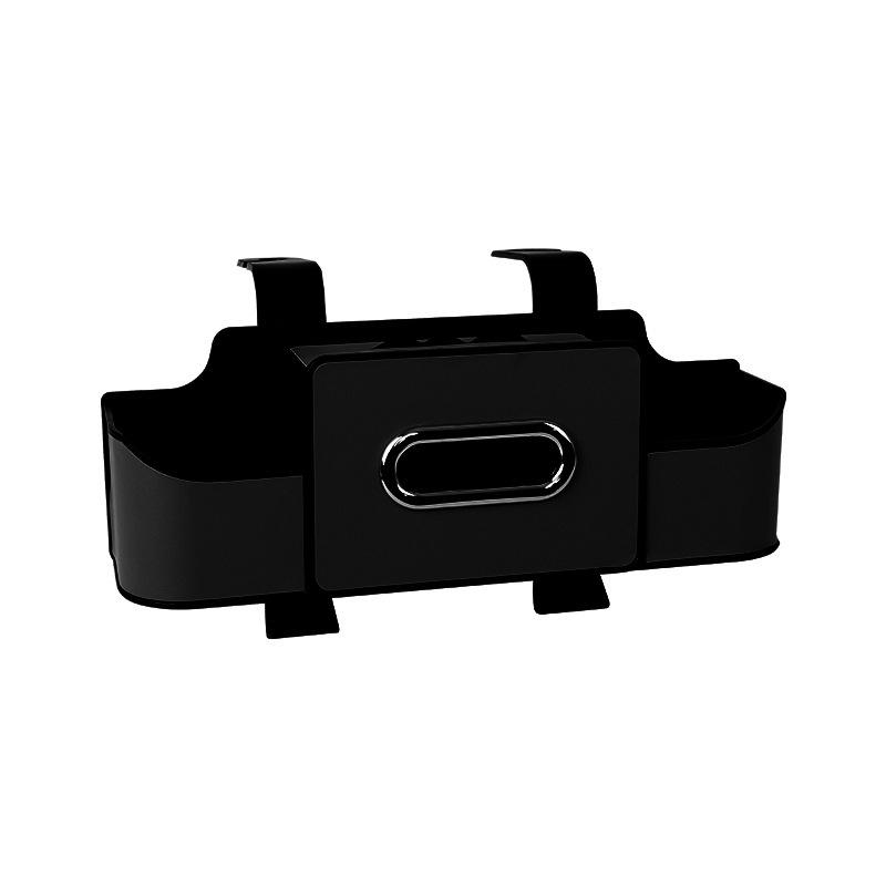 

Автомобильный органайзер на спинку сиденья для салона автомобиля 7 в 1 Держатель для стакана на спинку сиденья автомобиля Ящик для хранения Коробка для салфеток с крючком Автомобильный держатель для телефона