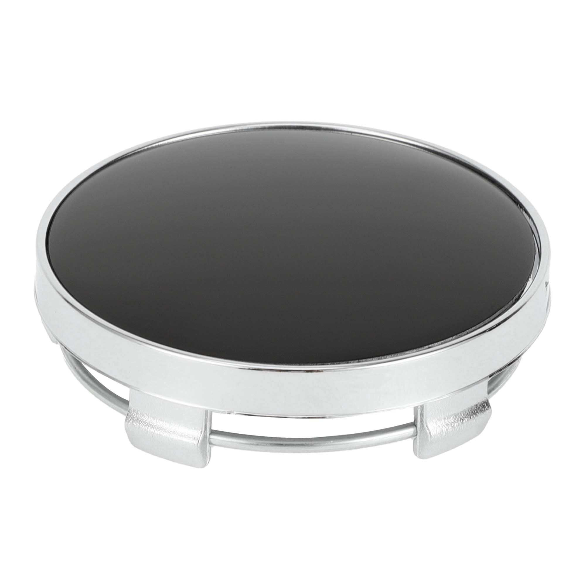 

ACROPIX 60mm 2.36 Silver Tone Black Universal Car Wheel Hub Center Cap Wheel Hub