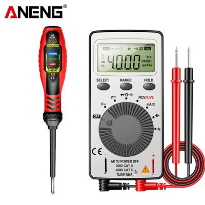 ANENG Digital Multimeter Tester Voltage Automotive Current AN101+B18 Highlight Voltage Portable Professional Electrician Tools