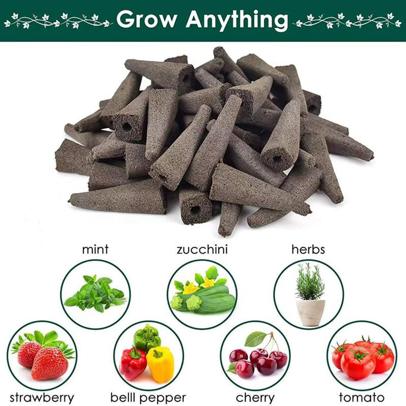 Gąbki do kiełkowania nasion Zamienne gąbki do ukorzeniania Sadzonki wtyczki startowe Kapsułki z nasionami Ogród hydroponiczny Sadzenie