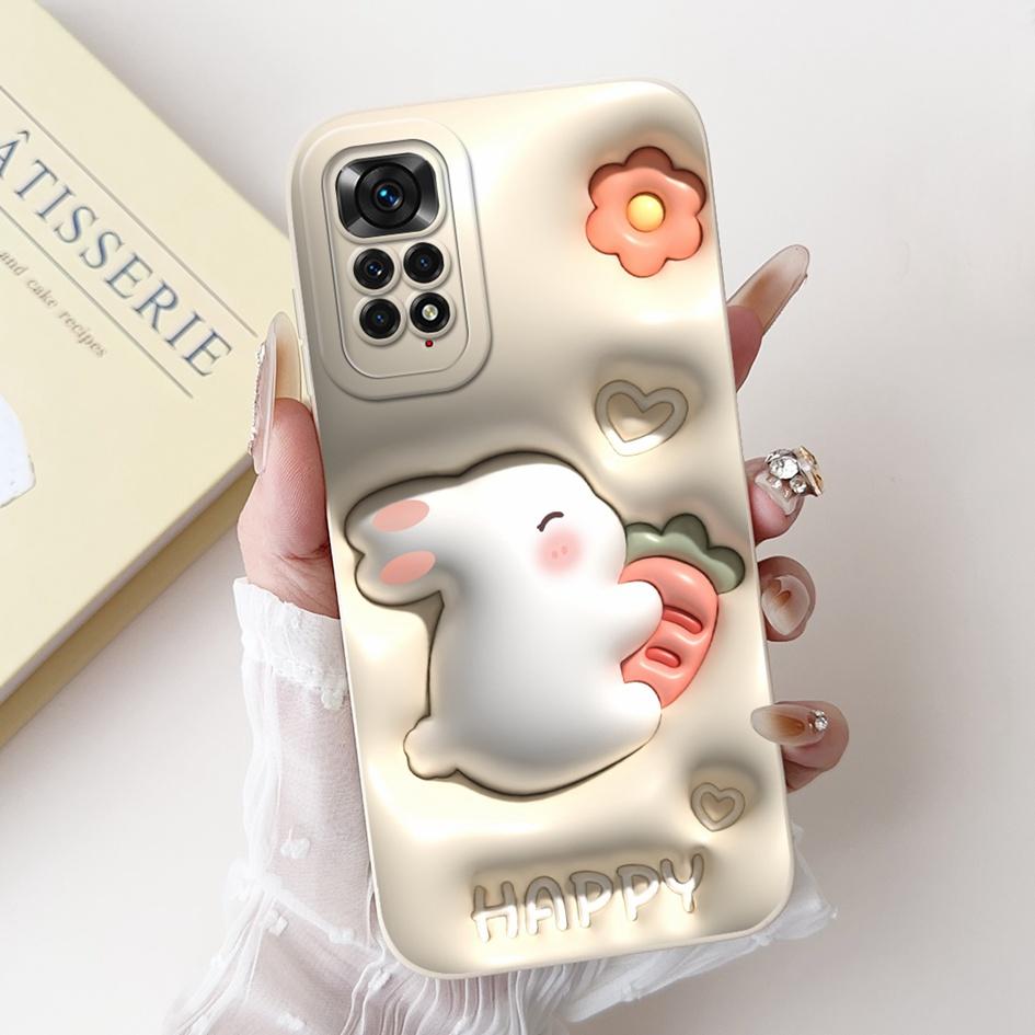 For Redmi Note 11 Case Note 11s 4G Soft Silicone TPU Cute Cover For Xiaomi Redmi Note 11 Pro 5G Phone Case On Redmi Note11s Capa