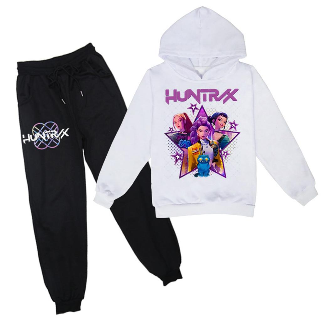 Chlapci Dívčí tepláky Oblečení Mikina s kapucí Tepláky na jogging Tepláky Set Módní outfit