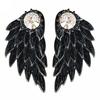 1 Pair Ear Studs Rhinestone Inlaid Christmas Gifts Alloy Women Angel Wing Ear Studs for Daily Life