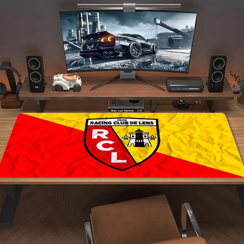 RC Lens Color Mouse Pad Large Gaming Table Cushion Non-slip Laptop Tablet Big Mousepad XXL Mat Mini PC Playmat With Lock edge