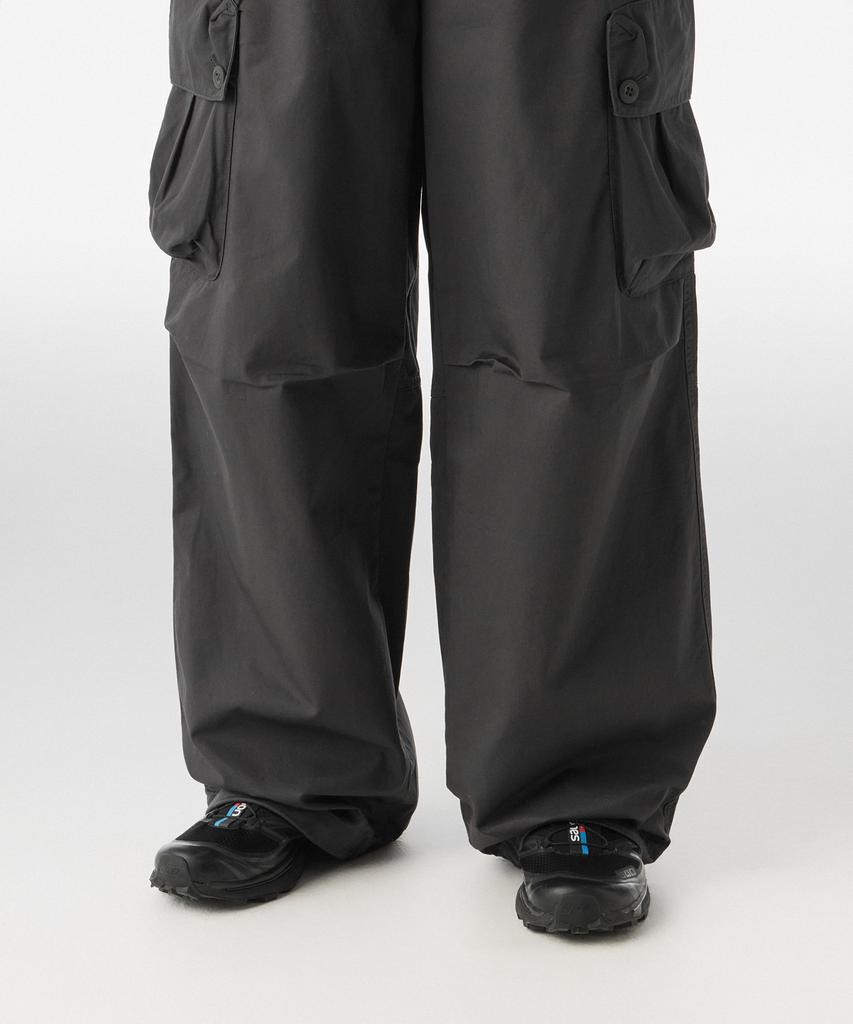 MUSINSA STANDARD WOMAN Women'S Cotton Parachute Cargo Pants [Dark Grey]