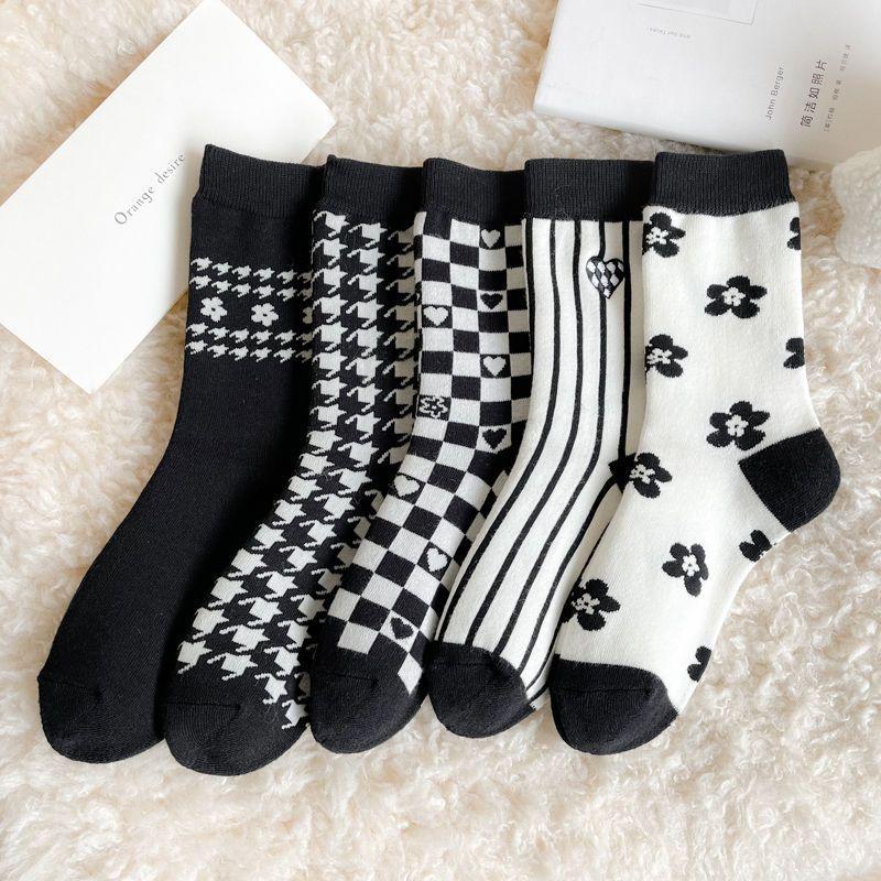 Cold Proof Socks for Women Mid Calf Socks Autumn and Winter Thickened Fleece Lined Warm Long Calf Terry Cloth Socks Long Calf Winter Looped Socks