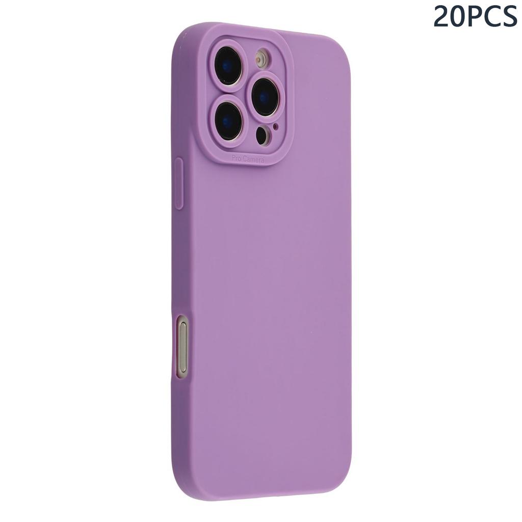 Bulk Purchasing 20Pcs For iPhone 16 Pro Max Case Precise Cutouts 1.3mm TPU Matte Phone Cover