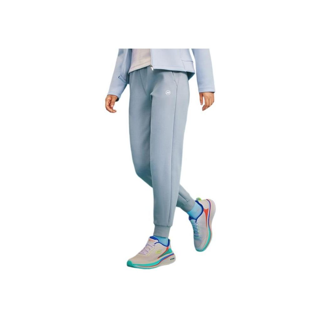 Skechers Goknit Soft Stretch Straight Leg Lightweight Casual Pants Women bottoms Wind-Grey P424W151-02N6