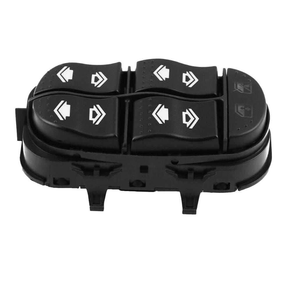 Replacement Window Switch Window Control Switch Window Mechanism Replacement Black Plastic Direct Replacement Easy Installation