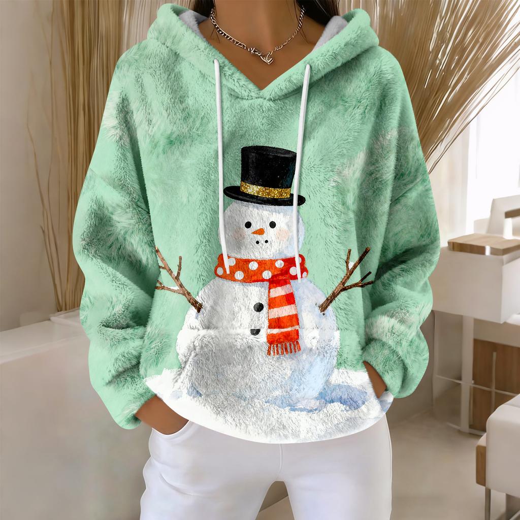 Hoodies For Women Oversized Winter Plush Cute Sweatshirts Pullover Trendy Fall Winter Clothes